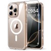TAURI for iPhone 16 Pro Case 6. 3" 16 6. 3", A-Magnetic Clear