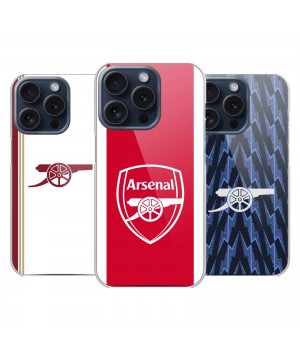OFFICIAL ARSENAL FC 2025/26 KIT HARD BACK CASE FOR APPLE iPHONE PHONES