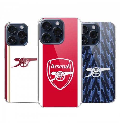 OFFICIAL ARSENAL FC 2025/26 KIT HARD BACK CASE FOR APPLE iPHONE PHONES